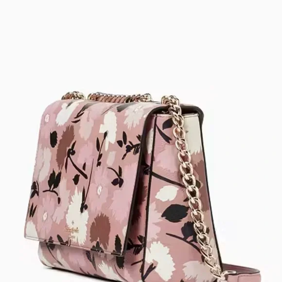🚫SOLD Kate Spade Mini Emelyn Briar Lane Gala Floral Pink Multi Shoulder Purse - Picture 7 of 7